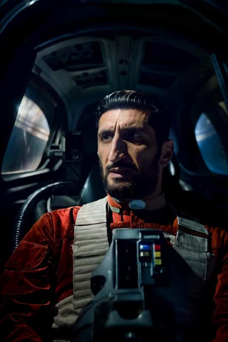 12909-2433988693-(Fares Fares_1.2) man with a (slicked-back hair_1.3) wearing a rebel pilot suit, inside a cockpit with one big wide panel (curve.jpg